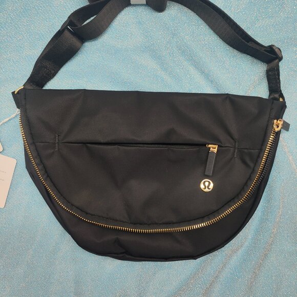 Lululemon All Night Festival Bag 5L Black Gold - Picture 2 of 8